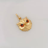 Dije Búho 3g / 2cm Oro Amarillo 18K