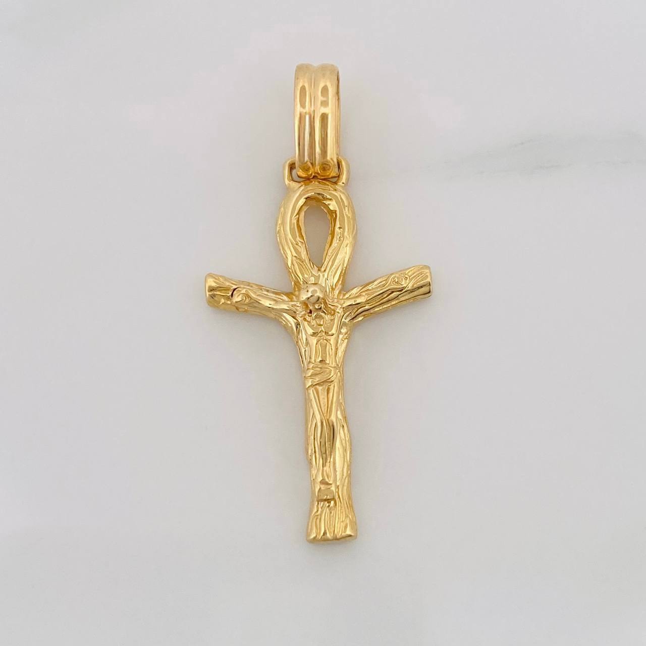 Dije Cruz Tronco 5.25g / 4cm Oro Amarillo 18K