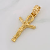 Dije Cruz Tronco 5.25g / 4cm Oro Amarillo 18K