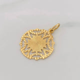 Dije Mandala 2.55g / 3cm Oro Amarillo 18K