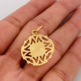 Dije Mandala 2.55g / 3cm Oro Amarillo 18K