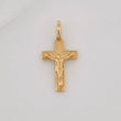 Dije Cruz Cristo 1.7g / 2.5cm Oro Amarillo 18K