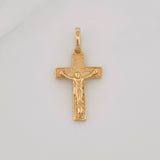 Dije Cruz Cristo 1.7g / 2.5cm Oro Amarillo 18K