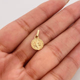 Dije San Benito 1.1g / 1.5cm Oro Amarillo 18K