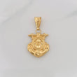 Dije Ancla Timón 1.7g / 3cm Oro Amarillo 18K