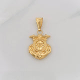 Dije Ancla Timón 1.7g / 3cm Oro Amarillo 18K