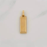 Dije Lingote 3.6g / 2.6cm Oro Amarillo 18K