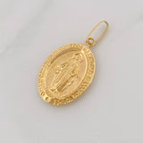 Dije Virgen Milagrosa 1.65g / 3cm Oro Amarillo 18K