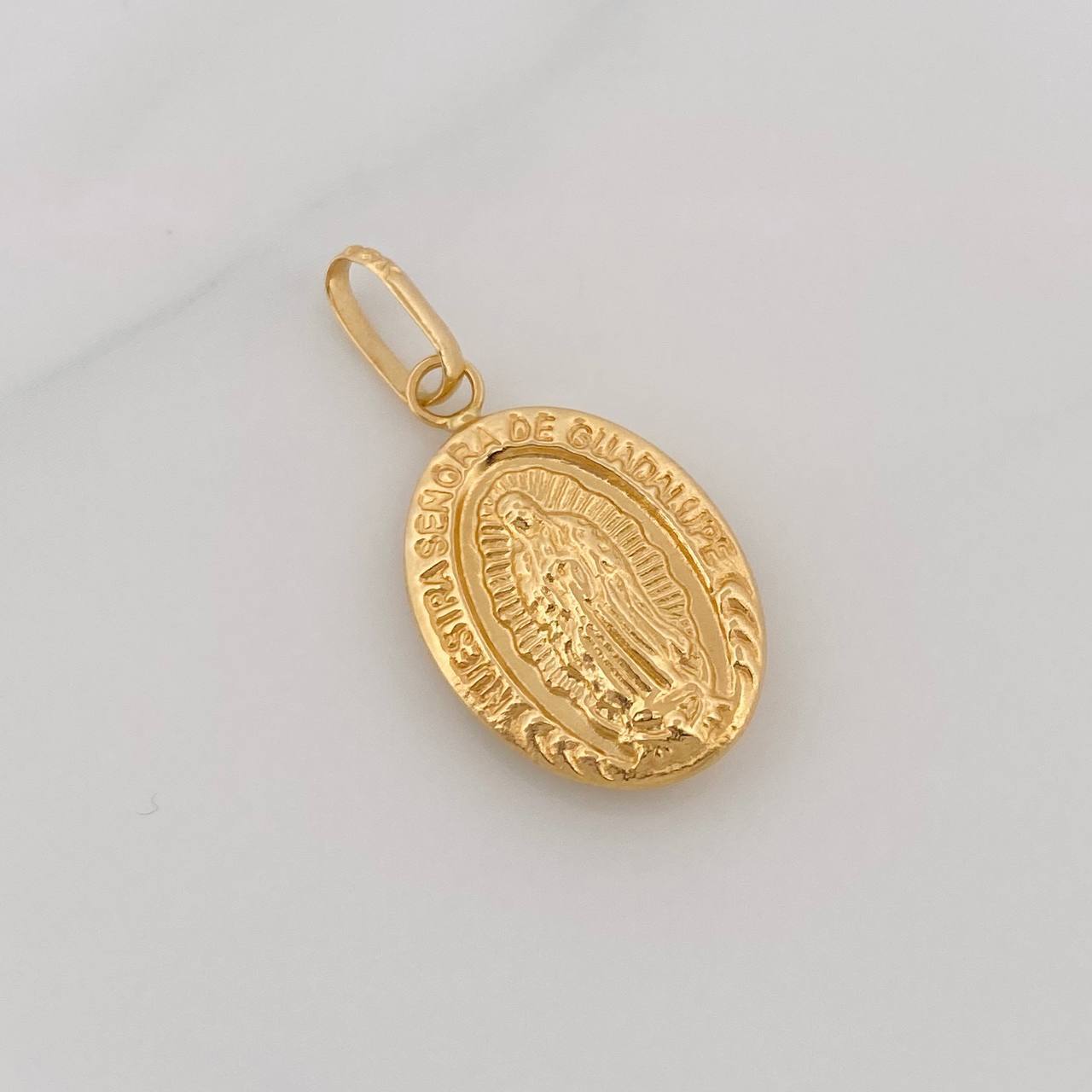 Dije Virgen de Guadalupe 1.15g / 2.7cm Oro Amarillo 18K