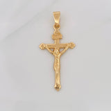 Dije Cruz Cristo 3.35g / 4.2cm Oro Amarillo 18K