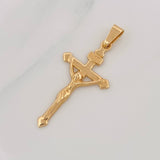 Dije Cruz Cristo 3.35g / 4.2cm Oro Amarillo 18K
