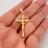 Dije Cruz Cristo 3.35g / 4.2cm Oro Amarillo 18K