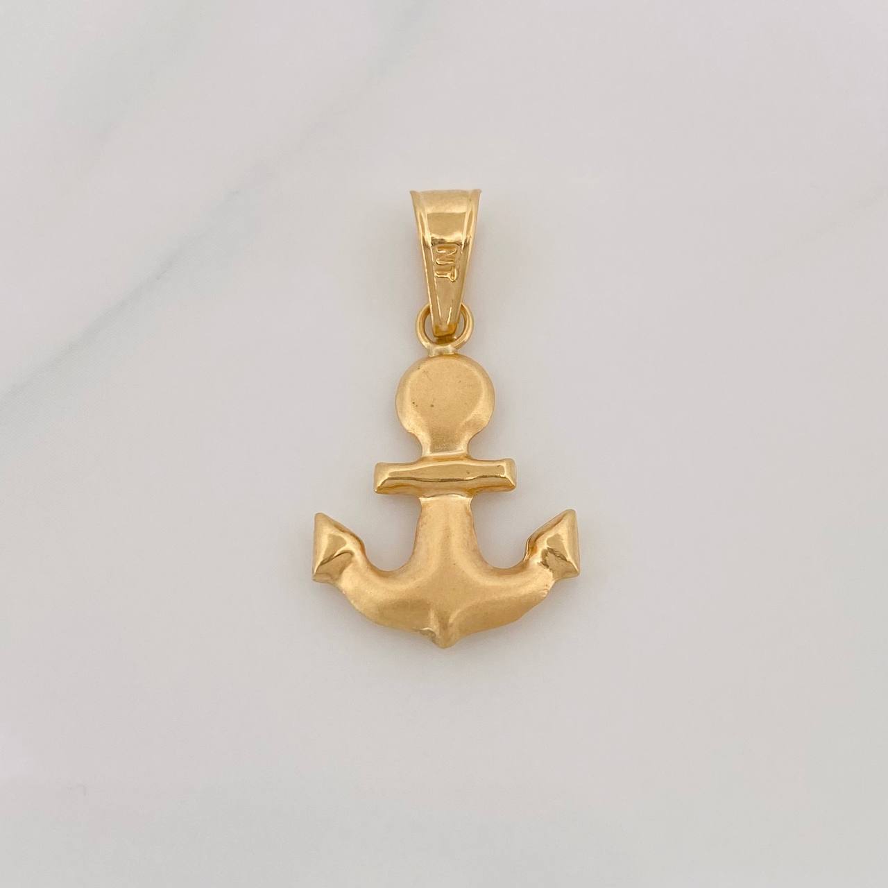 Dije Ancla 1.1g / 2.5cm Oro Amarillo 18K