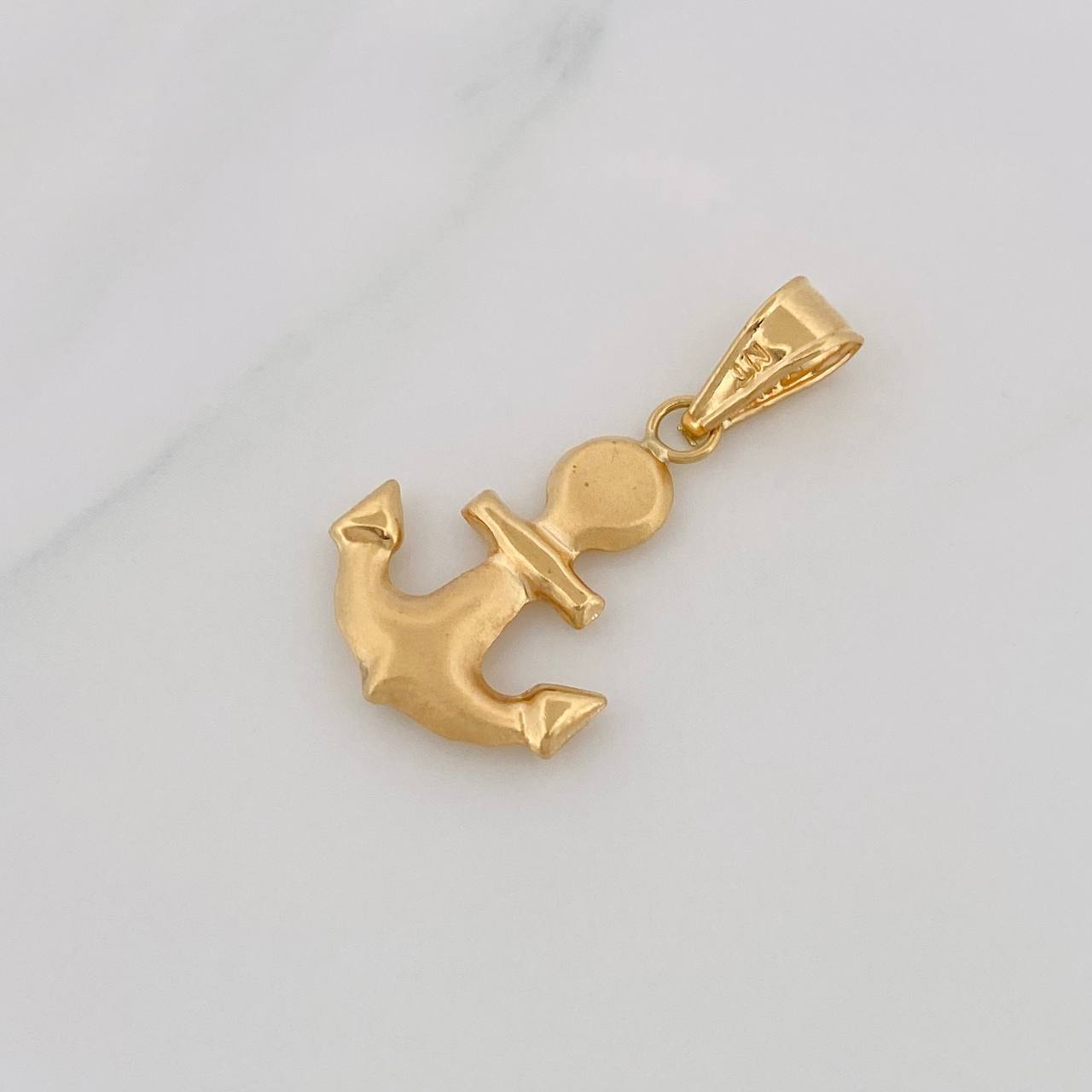 Dije Ancla 1.1g / 2.5cm Oro Amarillo 18K