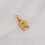 Dije Letra R 0.6g / 1.5cm Oro Amarillo 18K