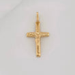 Dije Cruz Cristo 1.3g / 2.5cm Oro Amarillo 18K