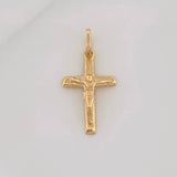 Dije Cruz Cristo 1.3g / 2.5cm Oro Amarillo 18K