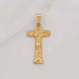 Dije Cruz Cristo 1.8g / 3cm Oro Amarillo 18K