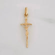Dije Cruz Cristo 1.4g / 3.3cm Oro Amarillo 18K