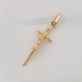 Dije Cruz Cristo 1.4g / 3.3cm Oro Amarillo 18K