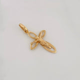 Dije Cruz Cristo 1g / 2.6cm Oro Amarillo 18K