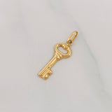 Dije Llave 0.5g / 2.4cm Oro Amarillo 18K