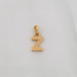 Dije Letra Z 0.6g / 1.5cm Oro Amarillo 18K