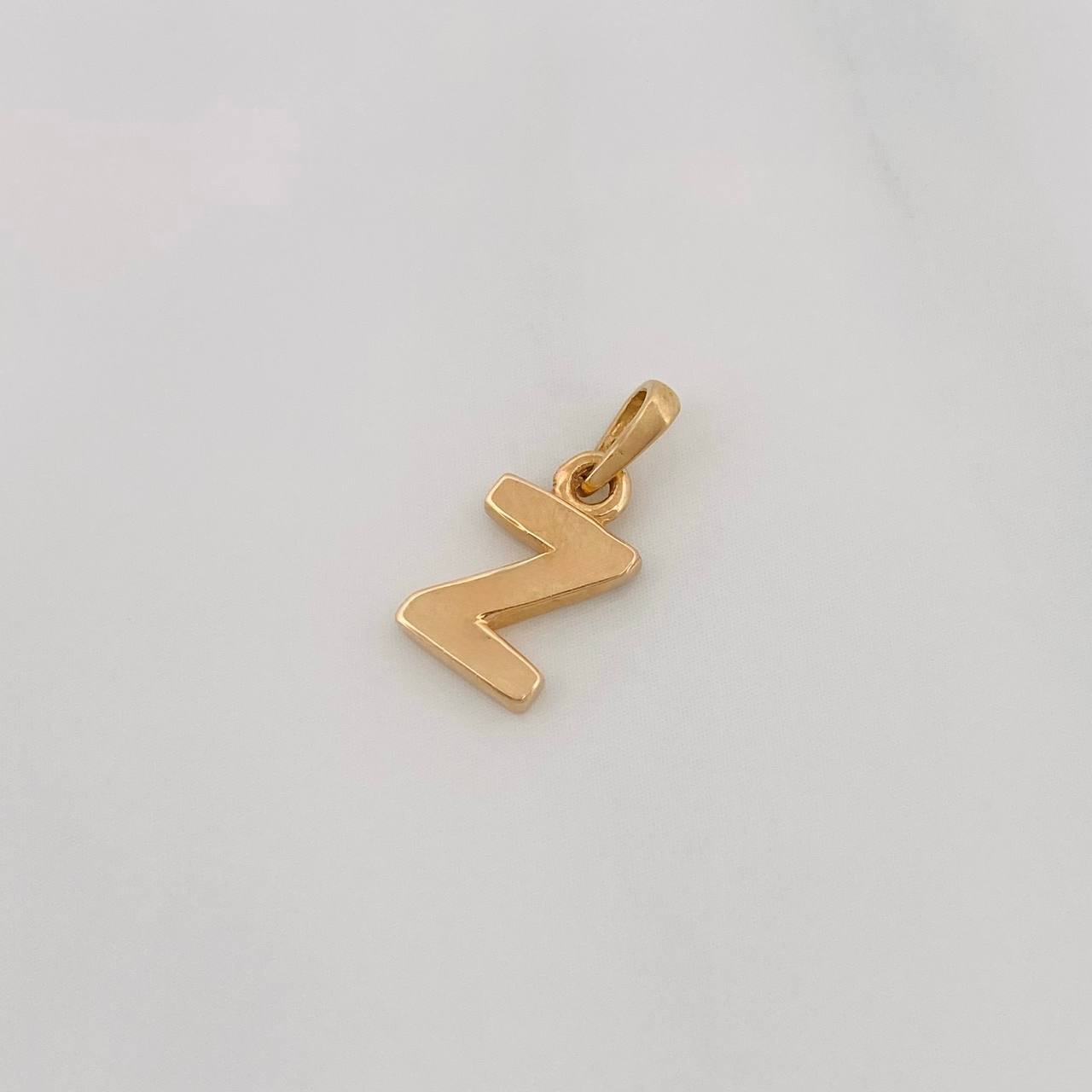 Dije Letra Z 0.6g / 1.5cm Oro Amarillo 18K