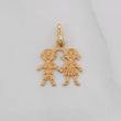 Dije Pareja 0.8g / 2cm Oro Amarillo 18K