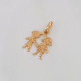 Dije Pareja 0.8g / 2cm Oro Amarillo 18K