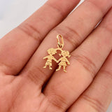 Dije Pareja 0.8g / 2cm Oro Amarillo 18K