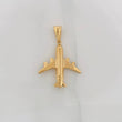 Dije Avión 1.7g / 3.6cm Oro Amarillo 18K