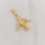 Dije Avión 1.7g / 3.6cm Oro Amarillo 18K