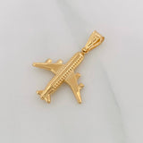 Dije Avión 1.7g / 3.6cm Oro Amarillo 18K
