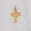 Dije Cruz Rostro Cristo 1.7g / 2.7cm Oro Amarillo 18K