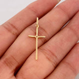 Dije Cruz 0.6g / 3.2cm Oro Amarillo 18K