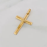 Dije Cruz Cristo 3.45g / 3.7cm Oro Amarillo 18K
