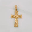 Dije Cruz Cristo 2.85g / 3.5cm Oro Amarillo 18K