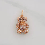 Dije Oso Articulado 2.65g / 2cm Oro Rosa 18K