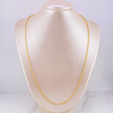 Cadena Marinera 4.15g / 50cm / 2.6mm Oro Amarillo 18K