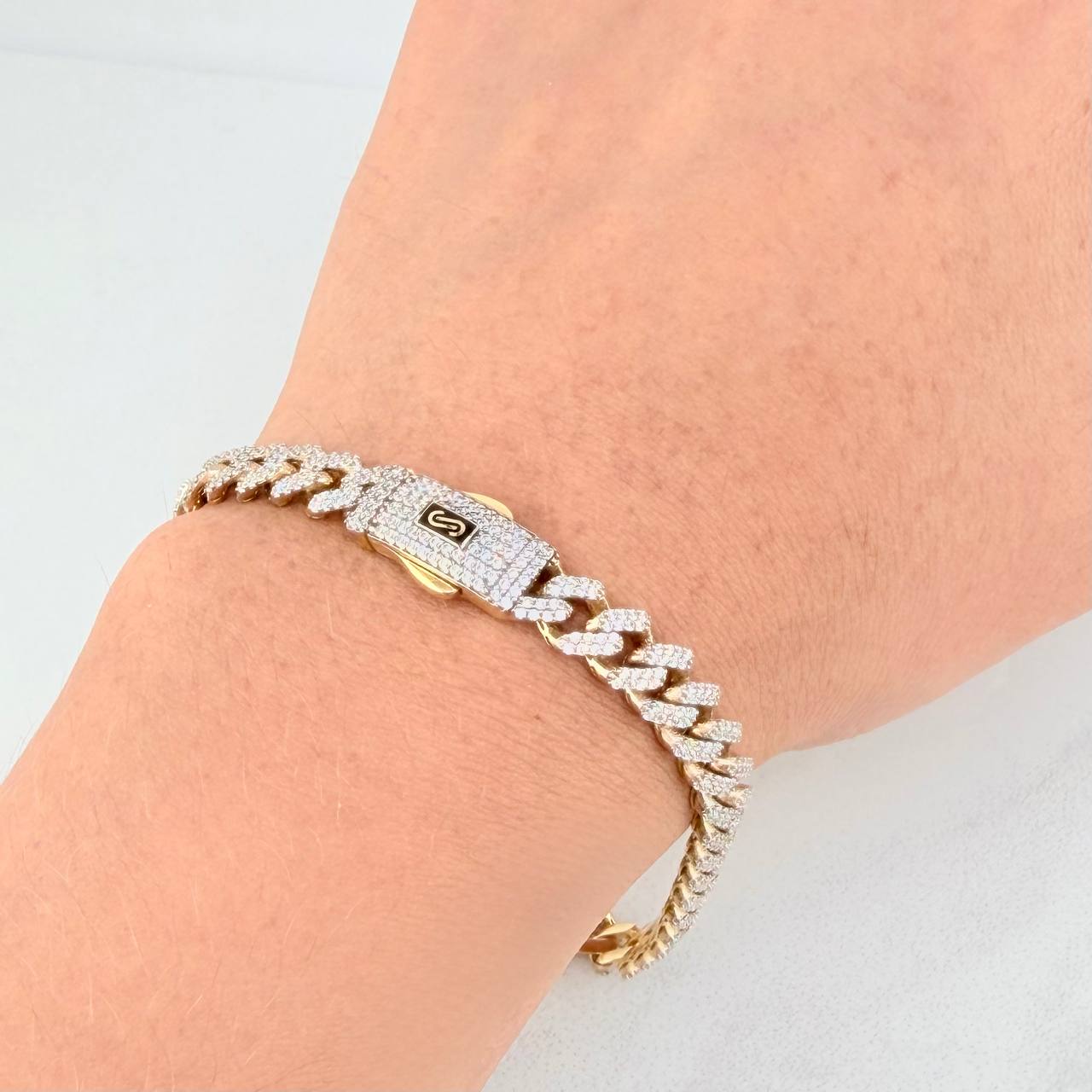 Pulso Monaco 12g / 20.5cm / 6.6mm Oro Amarillo 18K