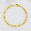 Pulso Monaco Diamantado 6g / 17.7cm / 5mm Oro Amarillo 18K