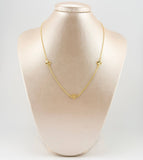 Cadena Espiga Trebol 3.9gr / 45cm / 8mm Oro Amarillo Nac.Esp. 18K *