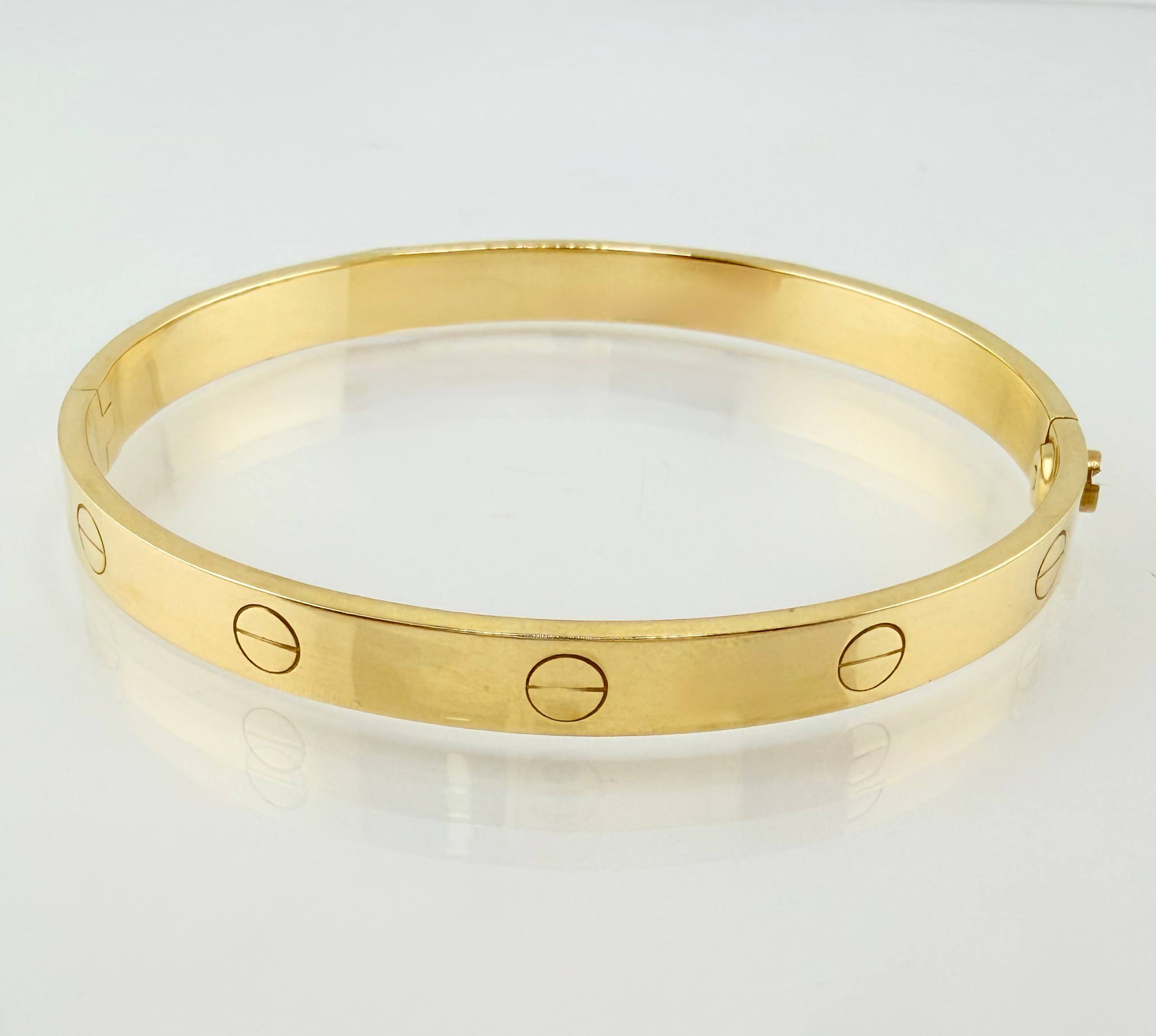Pulso Aro Destornillable 6.9gr / 17cm / Oro Amarillo +4 18K ©