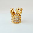 Herraje Corona 1.7gr / 1cm / Oro Amarillo 18K ©