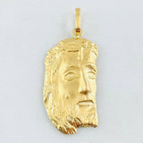 Dije Rostro Cristo 3.55gr / 4.5cm / Oro Amarillo 18K