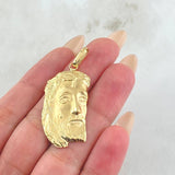 Dije Rostro Cristo 3.7gr / 4.5cm / Oro Amarillo 18K
