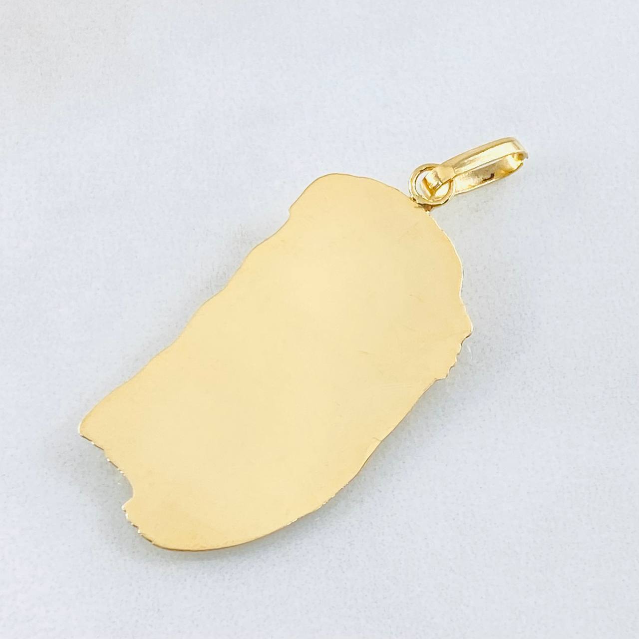 Dije Rostro Cristo 3.55gr / 4.5cm / Oro Amarillo 18K