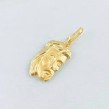 Dije Rostro Cristo 0.8gr / 2.5cm / Oro Amarillo 18K