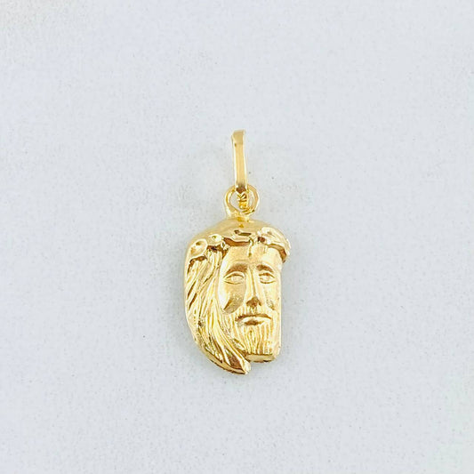 Dije Rostro Jesús 0.6gr / 1.9cm / Oro Amarillo 18K ©